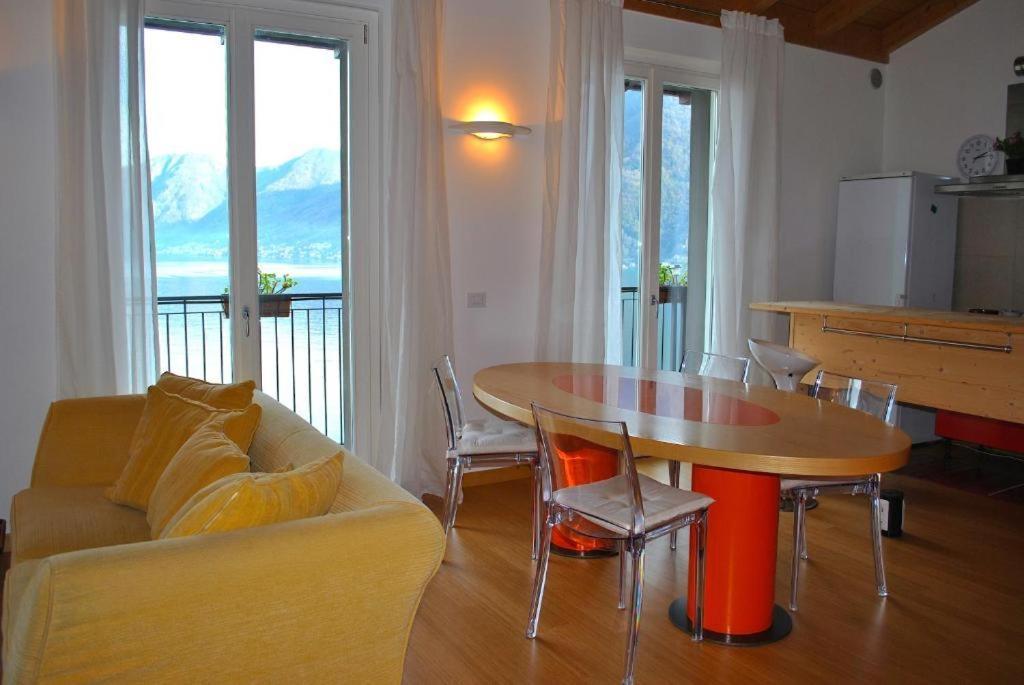 Luxury Penthouse With Big Terrace Lägenhet Argegno Exteriör bild